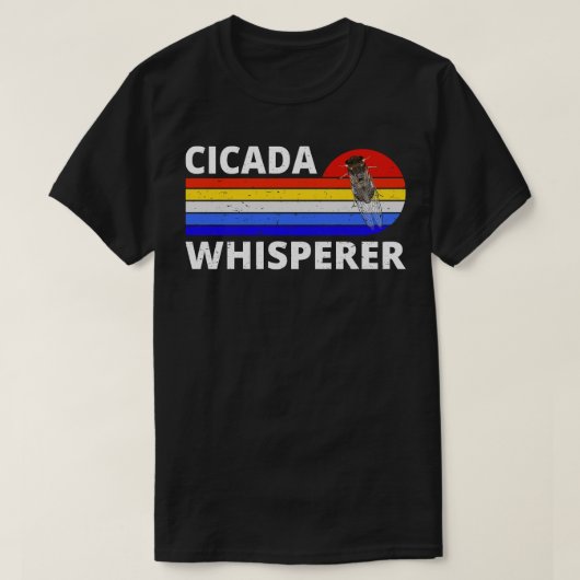 Cicada Whisperer II T-Shirt (Design vorne)