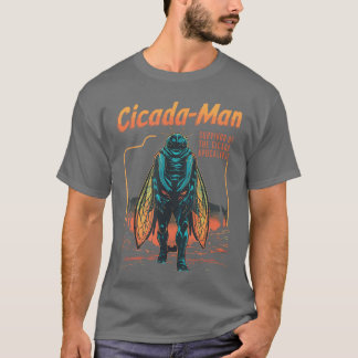 CicadaMan Überlebender der Zikaden-Apokalypse Inse T-Shirt