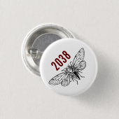 Cicadas 2038 button (Vorne & Hinten)