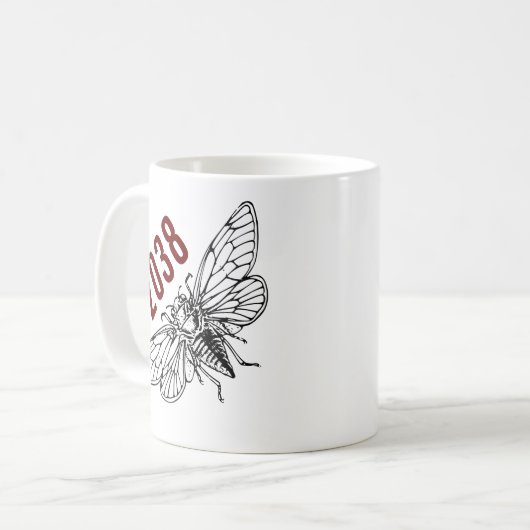 Cicadas 2038 kaffeetasse (Vorderseite Links)