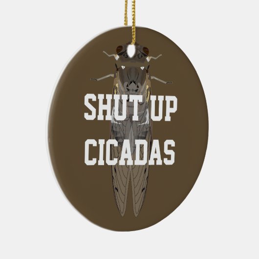 Cicadas beenden keramik ornament (Rechts)