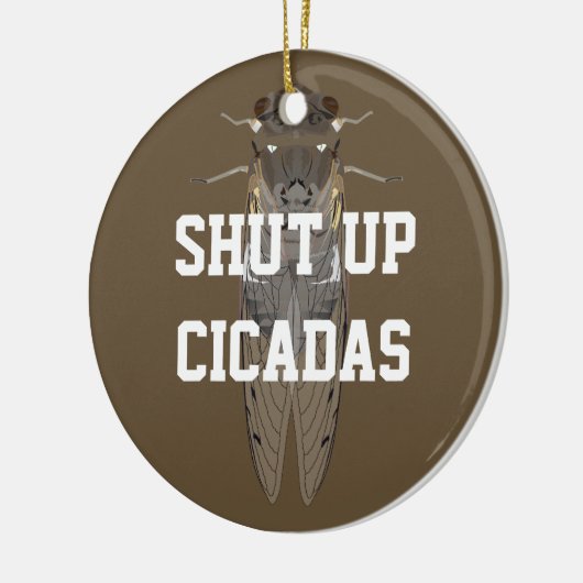 Cicadas beenden keramik ornament (Links)