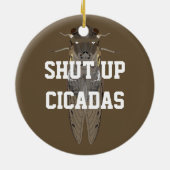 Cicadas beenden keramik ornament (Hinten)