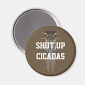 Cicadas beenden magnet (Vorderseite/Rückseite)