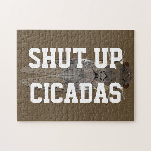 Cicadas beenden puzzle (Horizontal)