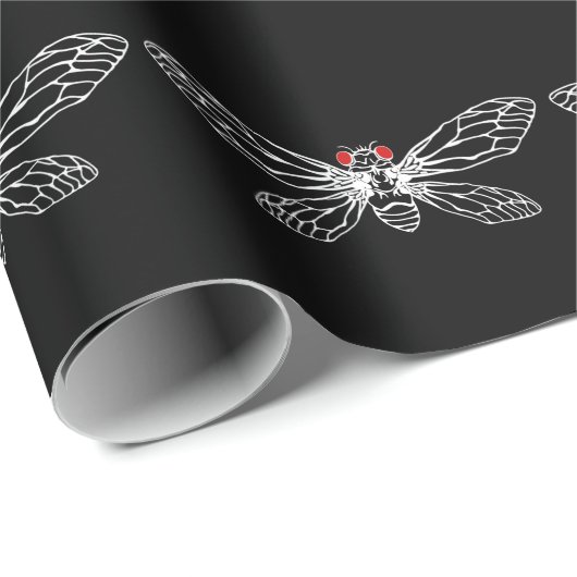 Cicadas-Brot X Geschenkpapier (Rolleneckpunkt)