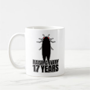 Cicadas Cicada Zombie Bugs - Entomologie Geek Kaffeetasse