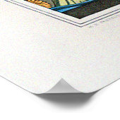 Cicadas, Fische und Nautilus-Muscheln Poster (Ecke)