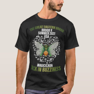 Cicadas Great Eastern Brood X usa 2021 Insekt T-Shirt