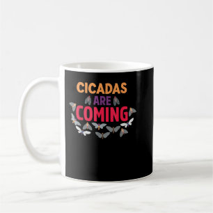 Cicadas kommen Brood X swarm usa Insect cicad Kaffeetasse