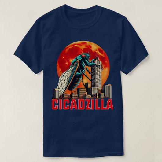 Cicadazilla T-Shirt (Design vorne)
