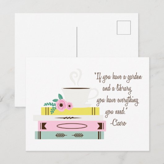 Cicero-Angebot Postkarte (Vorne/Hinten)