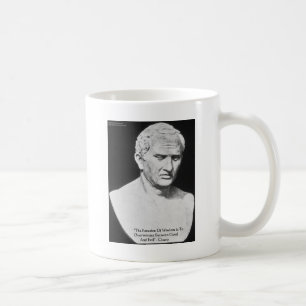 Cicero "Good & Evil" - Bio-Quote Karten und Gesche Kaffeetasse