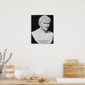 Cicero "Gut und Böse" Weisheit Zitat Kunst-Plakate Poster (Küche)