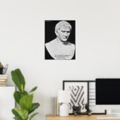 Cicero "Gut und Böse" Weisheit Zitat Kunst-Plakate Poster (Heimbüro)