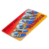 Cicero Illinois IL Large Letter Postcard Magnet (Linke Seite)