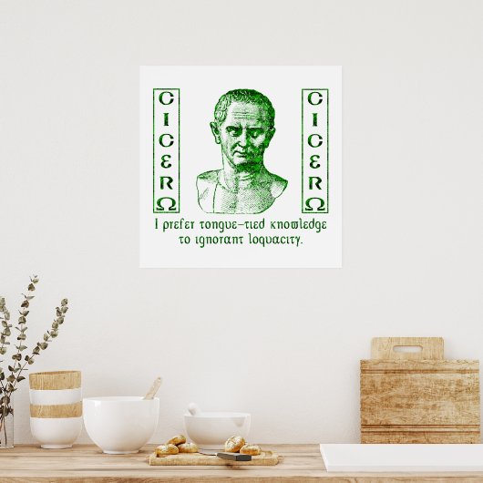 Cicero Poster (Küche)