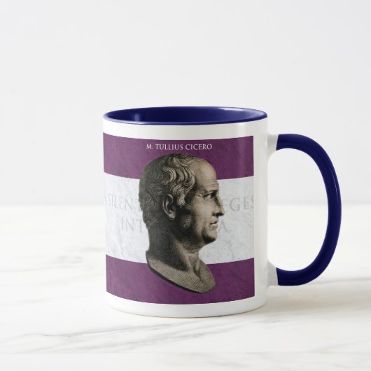 Cicero Tasse - Roman Philosoph (Rechts)