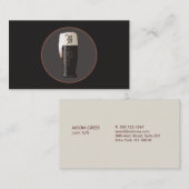 Cicerone Bierbrauerei Monogramm Visitenkarte (Vorne/Hinten)