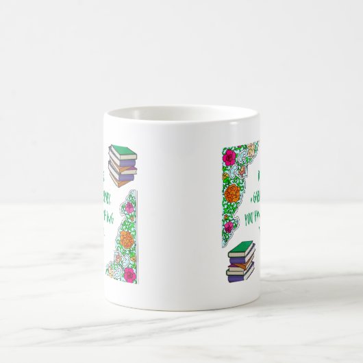 Ciceros Zitat auf Bibliotheken Kaffeetasse (Mittel)