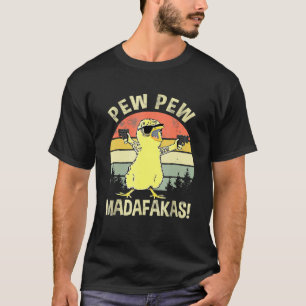 Ciches Pew Madafakas Vintag Chick T-Shirt