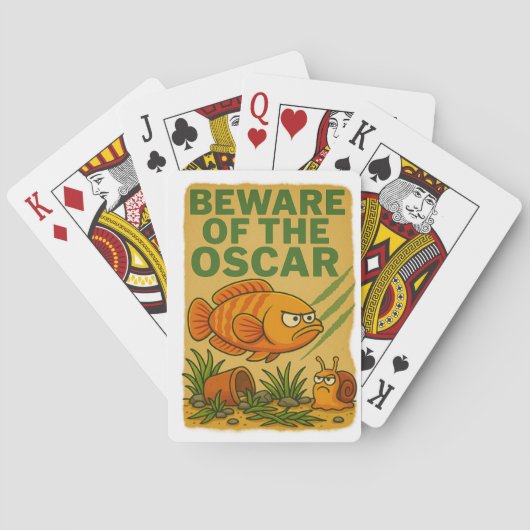 Cichlid Playing Cards Spielkarten (Rückseite)