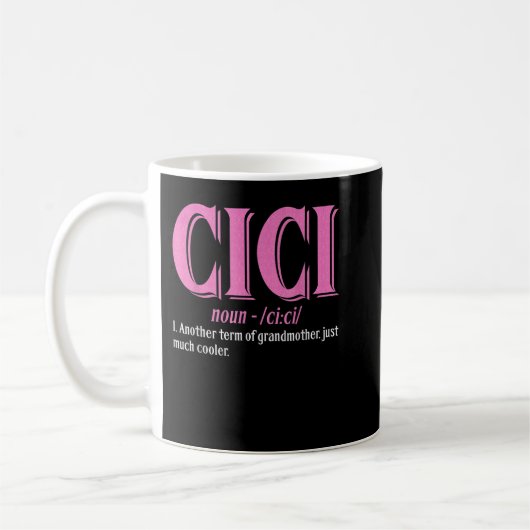 Cici Definition - Oma Day Kaffeetasse (Links)
