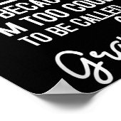 Cici Grandma Cool Grandmother Mothers Day Da1 Poster (Ecke)