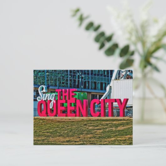 Cicinnati, Ohio, Die Königstadt Postkarte (Stehend Vorderseite)