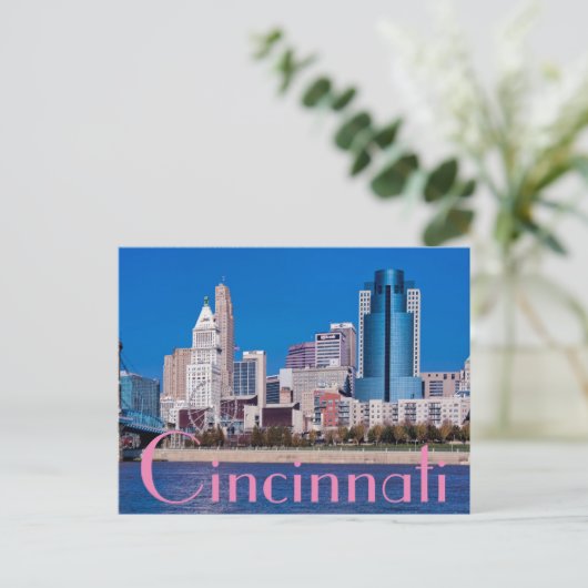Cicinnati, Ohio, Die Königstadt Postkarte (Stehend Vorderseite)