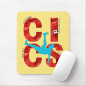 CICS Customer Information Control System Mousepad (Mit Mouse)