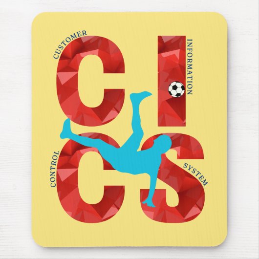 CICS Customer Information Control System Mousepad (Vorne)
