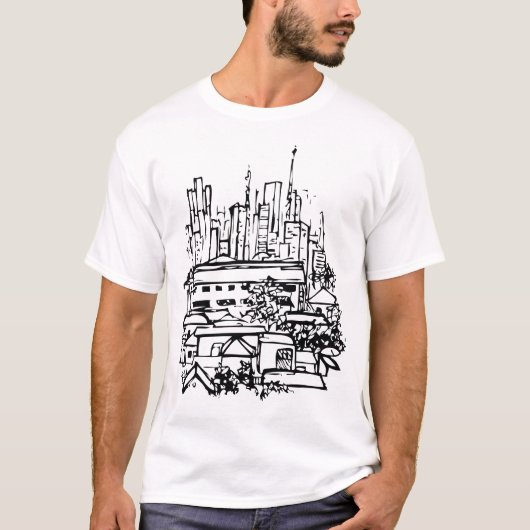 cidade De Sao-Paulo T-Shirt (Vorderseite)