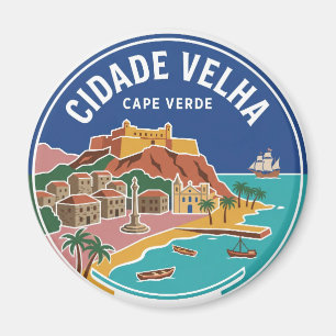 Cidade Velha Kap Verde Magnet