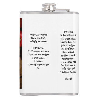 Cider After Dark Flash - Apfelwein Mojito Rezept Flachmann