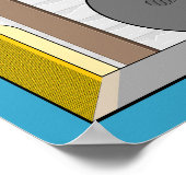 Cider-Barrel-Wahnsinn Comic Poster (Ecke)