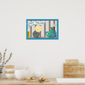 Cider Barrell Follies Comic Poster (Küche)