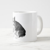 Cider-Night Corgi Jumbo-Tasse (Vorderseite Rechts)