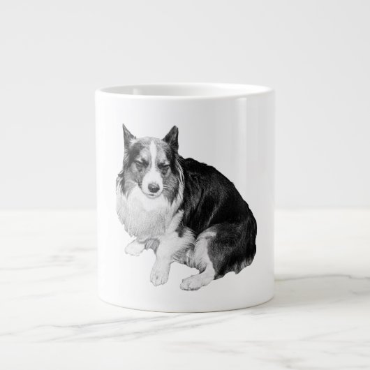 Cider-Night Corgi Jumbo-Tasse (Vorderseite)
