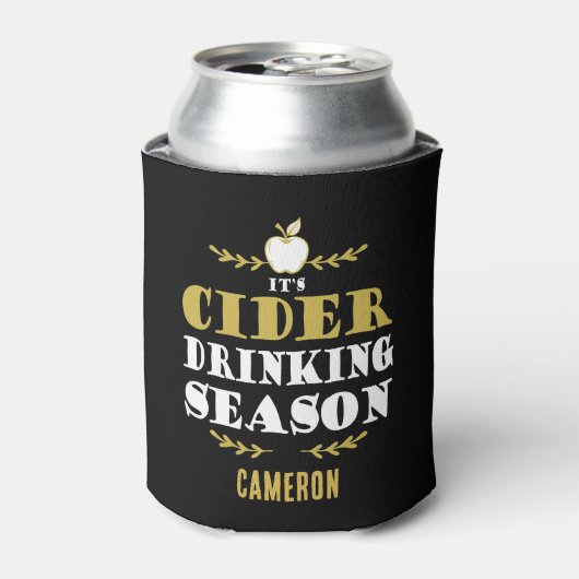 Cider-Trinker Thanksgiving-Feiertage Dosenkühler (Kanne Vorderseite)