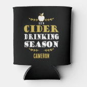 Cider-Trinker Thanksgiving-Feiertage Dosenkühler (Vorderseite)