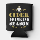 Cider-Trinker Thanksgiving-Feiertage Dosenkühler (Rückseite)