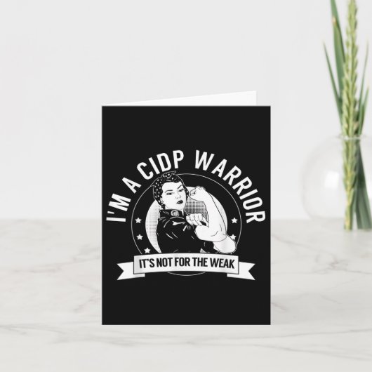 Cidp Warrior Nftw-Bewusstsein Karte (Vorderseite)