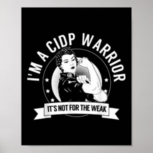Cidp Warrior Nftw-Bewusstsein Poster