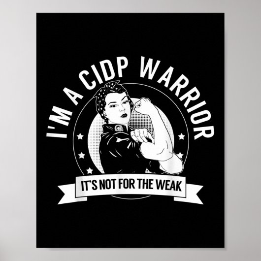 Cidp Warrior Nftw-Bewusstsein Poster (Vorne)