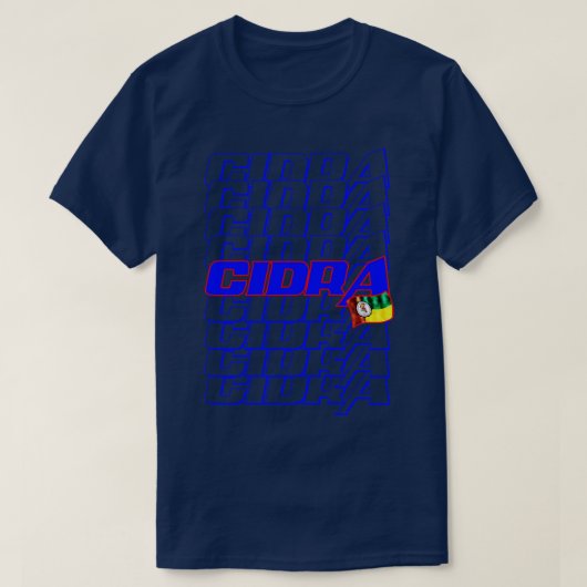 Cidra Cascade Text 2 T-Shirt (Design vorne)