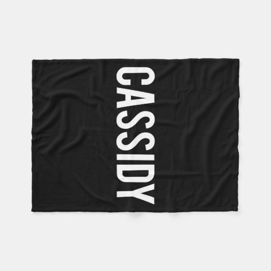 Cidy - Cool New Funny Name Fan Gift Tee  Fleecedecke (Vorderseite (Horizontal))