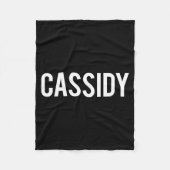 Cidy - Cool New Funny Name Fan Gift Tee Fleecedecke (Vorderseite)