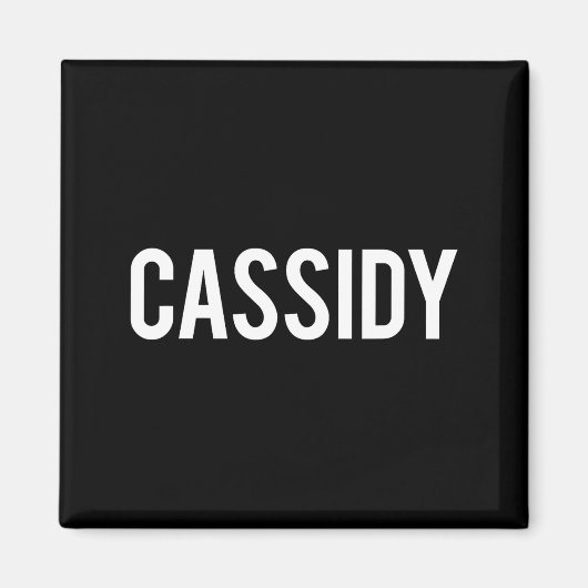 Cidy - Cool New Funny Name Fan Gift Tee  Magnet (Vorne)