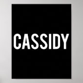 Cidy - Cool New Funny Name Fan Gift Tee  Poster (Vorne)